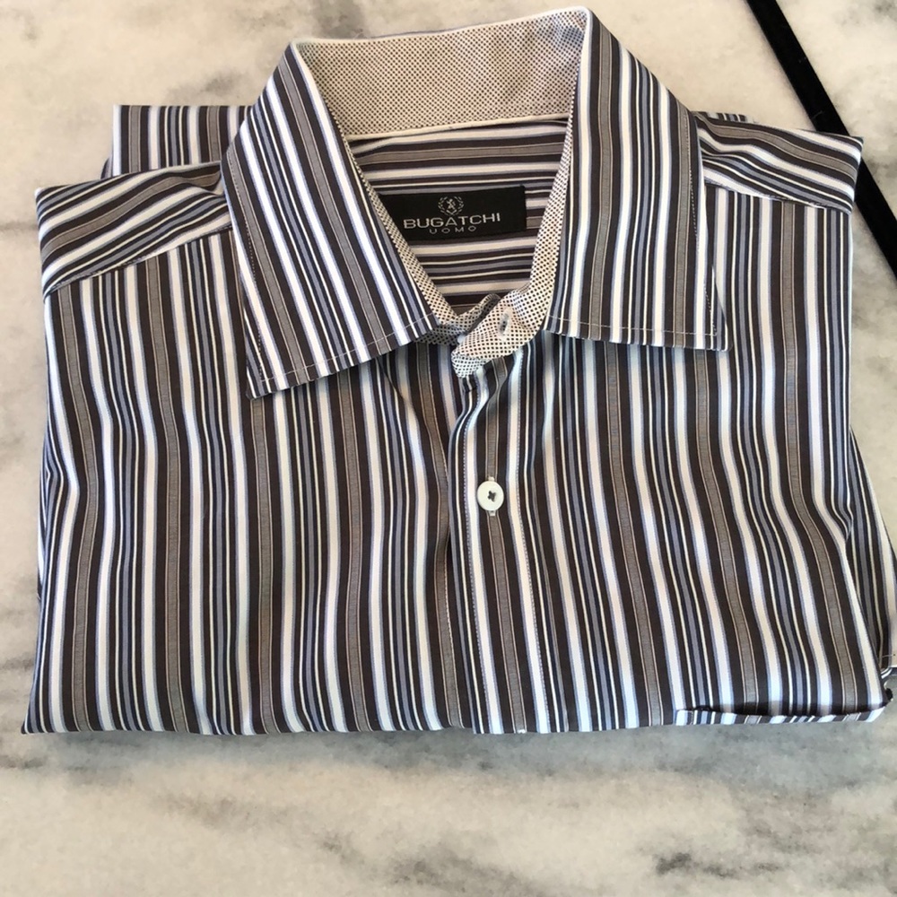 Bugatchi mens dress shirt